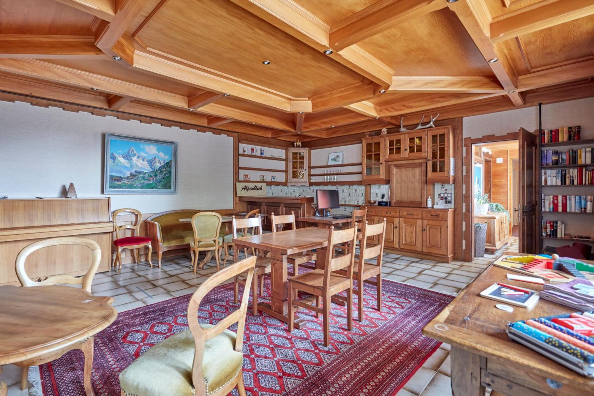 Hotel Alpenblick Zeneggen Kültér fotó
