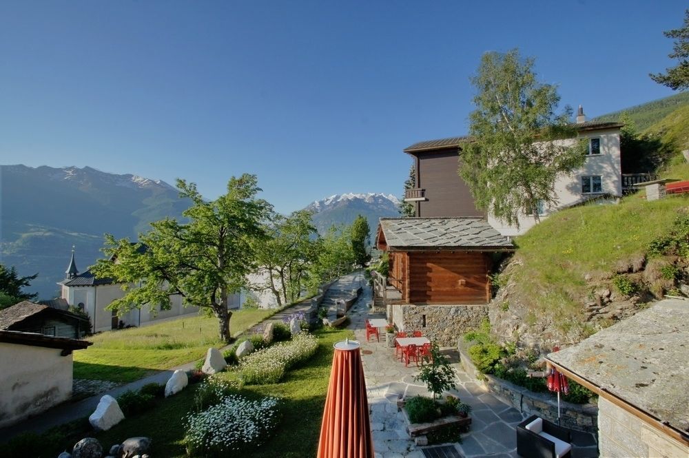 Hotel Alpenblick Zeneggen Kültér fotó