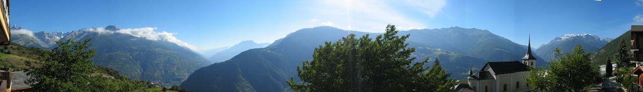Hotel Alpenblick Zeneggen Kültér fotó