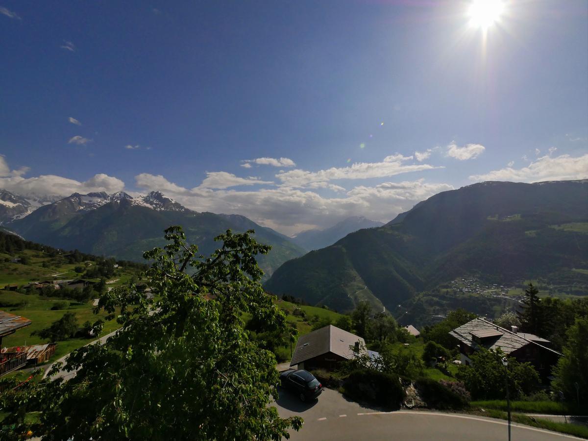 Hotel Alpenblick Zeneggen Kültér fotó