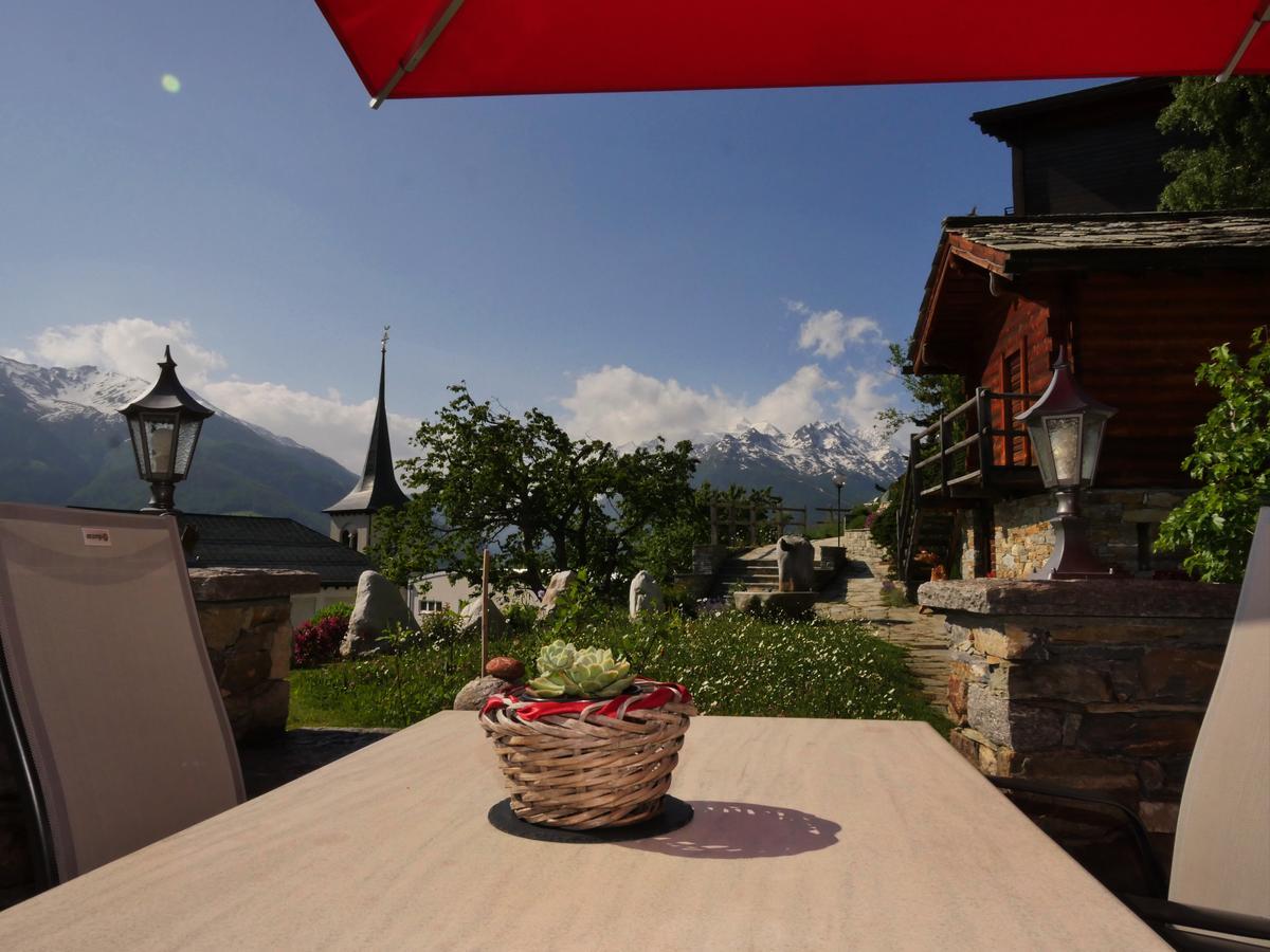 Hotel Alpenblick Zeneggen Kültér fotó